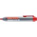 Edding Retract 12 Rotulador para Pizarra Blanca Retractil - Punta Redonda - Trazo entre 1.5 y 3mm - Recargable - Secado Rapido - Color Rojo (10 uds)