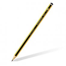 Staedtler Noris 120-1 Lapiz de Grafito Hexagonal - Mina B - Resistencia a la Rotura - Madera de Bosques Sostenibles (12 uds)