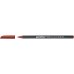 Edding 1200 Rotulador Permanente - Punta Redonda - Trazo entre 0.5 y 1 mm. - Tinta con Base de Agua - Color Marron (10 uds)