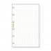 Finocam C240 Recambio para Agendas Classic - Cuadriculado - Formato 602 - 73x114x5mm - Color Blanco
