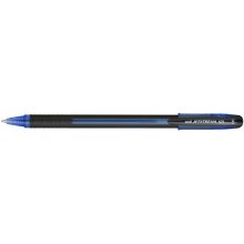 Uni-ball JetStream SX-101-10 Boligrafo de Tinta - Punta de Bola 1mm - Secado Instantaneo - Ideal para Zurdos - Color Azul (12 uds)