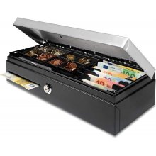 Safescan HD-4617C Cajon Portamonedas - Apertura Vertical - 8 Compartimentos para Monedas - 8 Compartimentos para Billetes - hasta 2 Millones de Aperturas