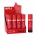 Apli Barra de Pegamento Adhesivo 21g - No Toxica - Secado Instantaneo - No Arruga o Humedece el Papel - Apto para Uso Escolar (12 uds)