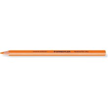 Staedtler Textsurfer Dry 128 64 Lapiz Fluorescente de Color Triangular - Mina de 4mm - Madera de Bosques Sostenibles - Color Naranja Neon (12 uds)