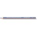Staedtler Jumbo Noris 128 Lapiz Triangular de Color - Mina de 4mm - Resistencia a la Rotura - Diseño Ergonomico - Color Azul (12 uds)