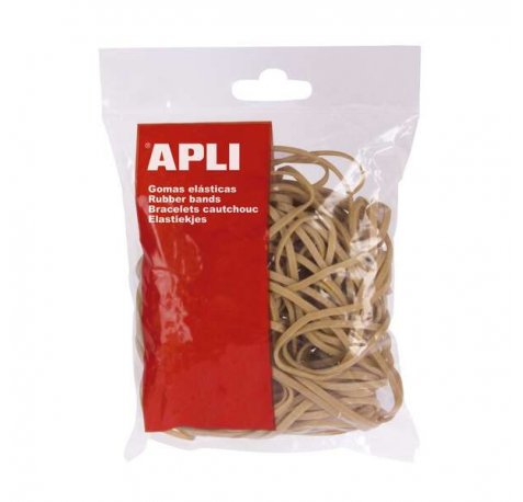 Apli Gomas Elasticas Ø 100 x 5 mm - Alta Calidad - Bolsa con 100g
