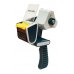 Apli Dispensador de Precinto - para Rollo Normal y Compacto - Facil de Usar y Cargar - Resistente y Duradero - Blanco