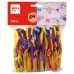 Apli Formas Goma Eva Numeros 120 U - Material Suave y Flexible - Facil de Cortar y Pegar - Ideal para Manualidades y Decoracion (5 uds)