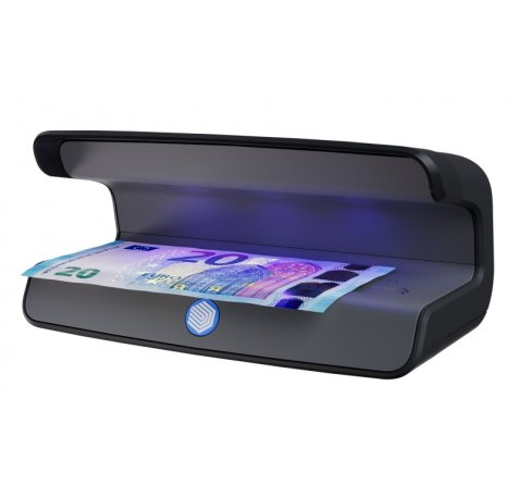 Safescan 55 LED Detector de Billetes Falsos UV - Reflector Integrado - Apto para Pasaportes, Documentos de Identificacion y Tarjetas de Credito