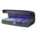 Safescan 75 LED Detector de Billetes Falsos UV - Reflector Integrado - Apto para Pasaportes, Documentos de Identificacion y Tarjetas de Credito
