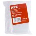 Apli Bolsas Zip Auto Cierre Transparentes 60x80mm - Material LDPE - Cierre Seguro y Facil Manipulacion - Uso Alimenticio - Ideal para Alimentos y Objetos Cotidianos - Utiles para Viajes