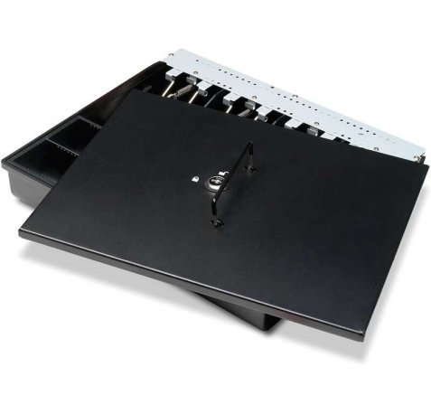 Safescan 3540L Tapa para Gavetas de Efectivo - Compatible con Safescan 3540T - Robusta Estructura Metalica - Cerradura Segura de dos Posiciones - Confiable y Duradera