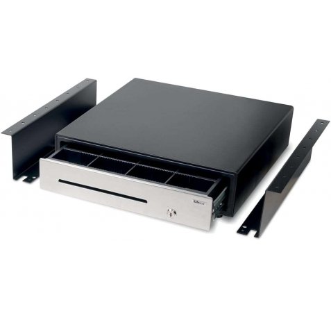 Safescan 4141B Soporte de Fijacion para Cajones Portamonedas - Compatible con SD-4141 y HD 4141S - Facil Instalacion - Resistente y Duradero