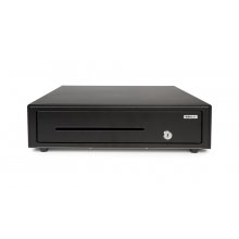 Safescan SD-4141 24V Cajon Portamonedas - 8 Compartimentos para Monedas - 4 Compartimentos para Billetes - hasta 1 Millon de Aperturas