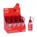 Apli Expositor de 12 Colas de Silicona 100 ml - Sin Metanol - No Instantáneo (12 uds)