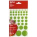 Apli Gomets Adhesivo Permanente - 1052 Gomets por Bolsa - Desarrollo de Habilidades Creativas y Psicomotrices - Cumple Normas EN-71 y FSC - Diferentes Formas y Tamaños - Colores Surtidos (10 uds)
