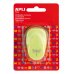 Apli Perforadora de Papel en Forma de Libelula - Tamaño de Figura 16mm - Alta Calidad para Papel, Carton y Cartulina - Deposito de Restos de Papel - Doble Uso para Decoracion - Color Verde