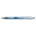 Uni-ball Kuru Toga M5-450T Portaminas - Ancho de Trazo 0.5mm - Sistema de Mina Giratoria - Goma de Borrar en el Pulsador - Color Azul (12 uds)