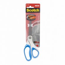Scotch Tijeras de Titanio 20cm - Antiadherentes - Mango Ergonomico Tacto Suave - Colores Surtidos Aleatorios