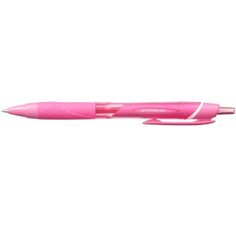 Uni-ball JetStream Sport SXN-150C-07 Boligrafo - Punta de Bola 0.7mm - Tinta Pigmentada Resistente al Agua y Luz - Secado Instantaneo - Ideal para Zurdos - Color Rosa (10 uds)