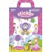 Apli Juego de Pegatinas de Papel Princesas - 2 Escenarios 45x20cm - 39 Gomets Removibles - Formato Reducido con Cajita Asa - Ideal para Niños a Partir de 3 Años - Tematica Princesas (2 uds)