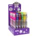 Apli Gel Pen Glitter Live - 48 Boligrafos de Tinta Gel con Purpurina - Resistentes, Secado Rapido y Larga Duracion - Grueso de Escritura de 1mm