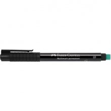 Faber-Castell Multimark Rotulador Permanente - Ancho de Trazo 0.4mm - Goma de Borrar Integrada - Resistente a la Luz y al Agua - Color Negro Faber-Castell Multimark Rotulador Permanente - Ancho de Trazo 0.4mm - Goma de Borrar Integrada - Resistente a la Luz y al Agua - Color Negro