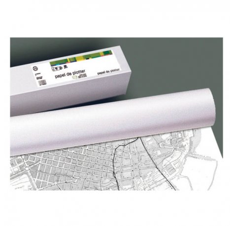 Fabrisa Plus Bobina de Papel para Plotter 90gr - Medidas 914mm x 50m (4 uds)