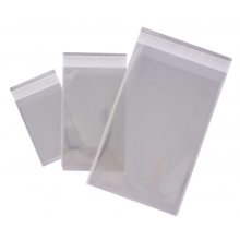 Apli Bolsas Polipropileno Transparente con Cierre Adhesivo - 60 x 80mm - Galga 120 - Alta Resistencia y Flexibilidad - Uso Alimenticio