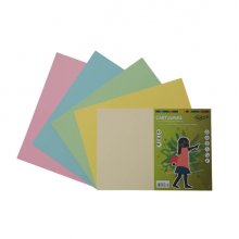 Fabrisa Pack de 50 Cartulinas 180 g/m² - Tamaño A3 - Colores Pastel Surtidos