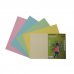 Fabrisa Pack de 50 Cartulinas 180 g/m² - Tamaño A3 - Colores Pastel Surtidos