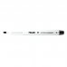 Milan Rotuladores para Pizarra Blanca con Punta Redonda - Punta 3.7 mm - Tinta a Base de Alcohol - Borrable en Seco - Color Negro (12 uds)