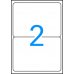 Apli Etiquetas Blancas Resistentes Intemperie 199.6 x 143.5mm 20 Hojas