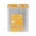 Apli Pack de 5 Fundas Transparentes de Polipropileno - Solapa Autoajustable - Facil Forrado en 3 Pasos