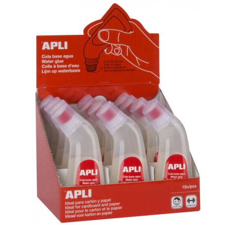 Apli Cola Base Agua 70ml - Facil Aplicacion - Secado Rapido - Resistente al Agua - Transparente