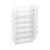 Durable Flexiplus 6 Dispensador para Folletos A4 Horizontal - Transparente