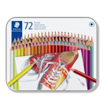 Staedtler 175 Caja Metalica de 72 Lapices Hexagonales de Colores - Colores Surtidos