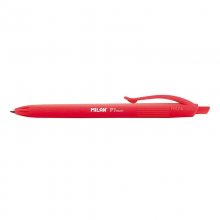 Milan P1 Touch Boligrafo de Bola Retractil - Punta Redonda 1mm - Tinta de Aceite - Escritura Suave - 1.200m de Escritura - Color Rojo (25 uds) Milan P1 Touch Boligrafo de Bola Retractil - Punta Redonda 1mm - Tinta de Aceite - Escritura Suave - 1.200m de Escritura - Color Rojo (25 uds)