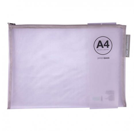 Apli Sobres Porta-Todo Nylon Transpirable A4 - Tacto Agradable, Portatiles, Resistentes y Duraderos - Ideal para Documentos, Equipos Electronicos y Viajes - 20 Unidades en 5 Colores Surtidos