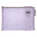 Apli Sobres Porta-Todo Nylon Transpirable A4 - Tacto Agradable, Portatiles, Resistentes y Duraderos - Ideal para Documentos, Equipos Electronicos y Viajes - 20 Unidades en 5 Colores Surtidos