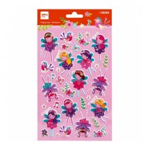 Apli Bolsa de Pegatinas de Hadas - Acabado Metalizado - Adhesivo Permanente - Ideal para Scrapbooking y Decoracion - Estimula Creatividad y Psicomotricidad Infantil