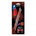 Staedtler Norix Pack de 2 Lapices de Grafito HB + Borrador + Sacapuntas - Madera Negra - DiseÃ±o Inteligente