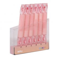 Apli Subrayadores Caramelo Rosa - Doble Punta: 5mm Plana y 2mm Redonda - Refill Pack de 6 - Ideal para Agendas, Libretas y Calendarios (6 uds) Apli Subrayadores Caramelo Rosa - Doble Punta: 5mm Plana y 2mm Redonda - Refill Pack de 6 - Ideal para Agendas, Libretas y Calendarios (6 uds)