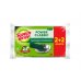 Scotch-Brite Classic Pack de 4 Estropajos de Cocina - Promocion 2 + 2 Gratis - Color Verde Oscuro