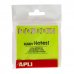 Apli Notas Adhesivas Troquelado To Do 75x75mm Bloc 75 Hojas - 3 Colores Surtidos Fluorescentes - Ideal para Organizar Tareas - Vibrante