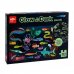 Apli Kids Puzle Fluorescente "Glow In The Dark" Tematica Oceano - 104 Piezas 5x5 cm - Tamaño 64.5x41.5 cm - Incluye Poster - Diseño Infantil y Colorido - Carton 2mm - Desarrolla Habilidades - Colorido