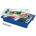 Staedtler Noris Colour 185 Contenedor de Plastico Rigido con 288 Lapices Hexagonales de Colores  + 6 Sacapuntas de Regalo - Resistencia a la Rotura - Ideal para Colegios - Colores Surtidos