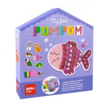 Apli Myfirstpompom - Diametro de 50mm - Suave y Esponjoso - Facil de Hacer