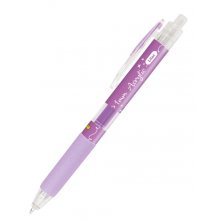 Online Boligrafo Retractil - Tinta Acrilica - Punta Fina de 1mm - Color Lila (6 uds)