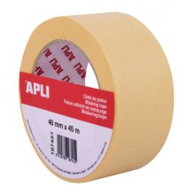 Apli Cinta Pintor 48mm x 45m - Facil de Cortar y Aplicar - Resistente a la Humedad - Ideal para Pintura y Decoracion - Azul